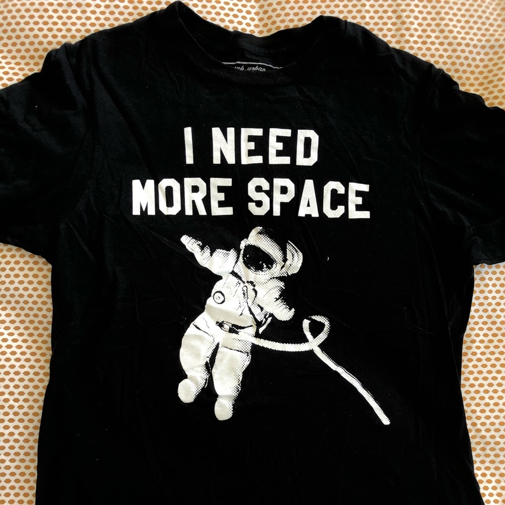 ‘I Need More Space’ tee purchased from UO